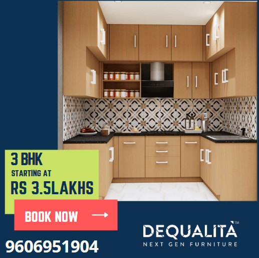 Affordable interior design services in Bangalore starting at ₹3.5 Lakhs – Modern wardrobes, modular kitchens, and stylish TV units for a home transformation.