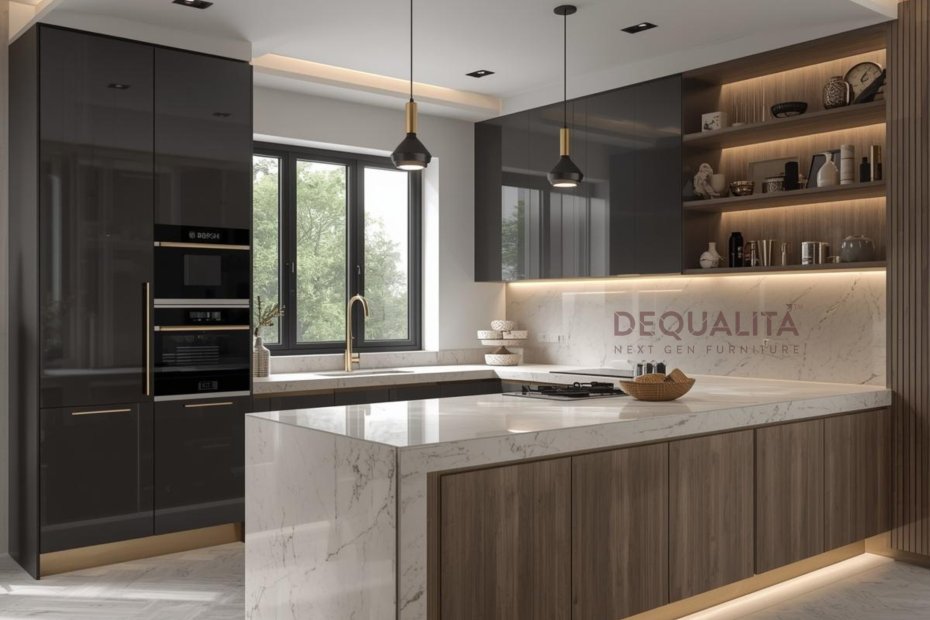 Premium C-Shape Kitchens in Bangalore - Modular Furniture Guide